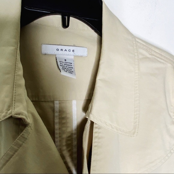 GRACE trench half jacket. Double breasted.… - Picture 3 of 7